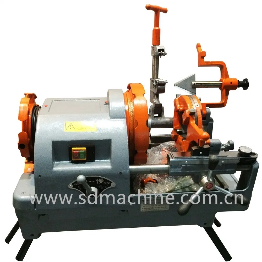 4" Heavy Duty Pipe Threading Machine For Threading Steel Pipes Z1T-R4