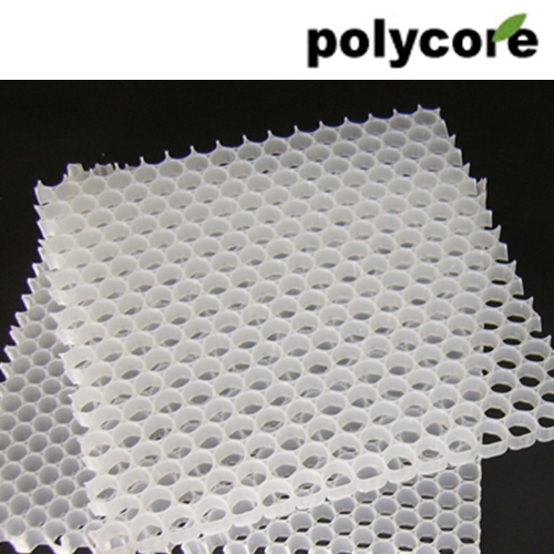 White Uniform Polypropylene Honeycomb Core
