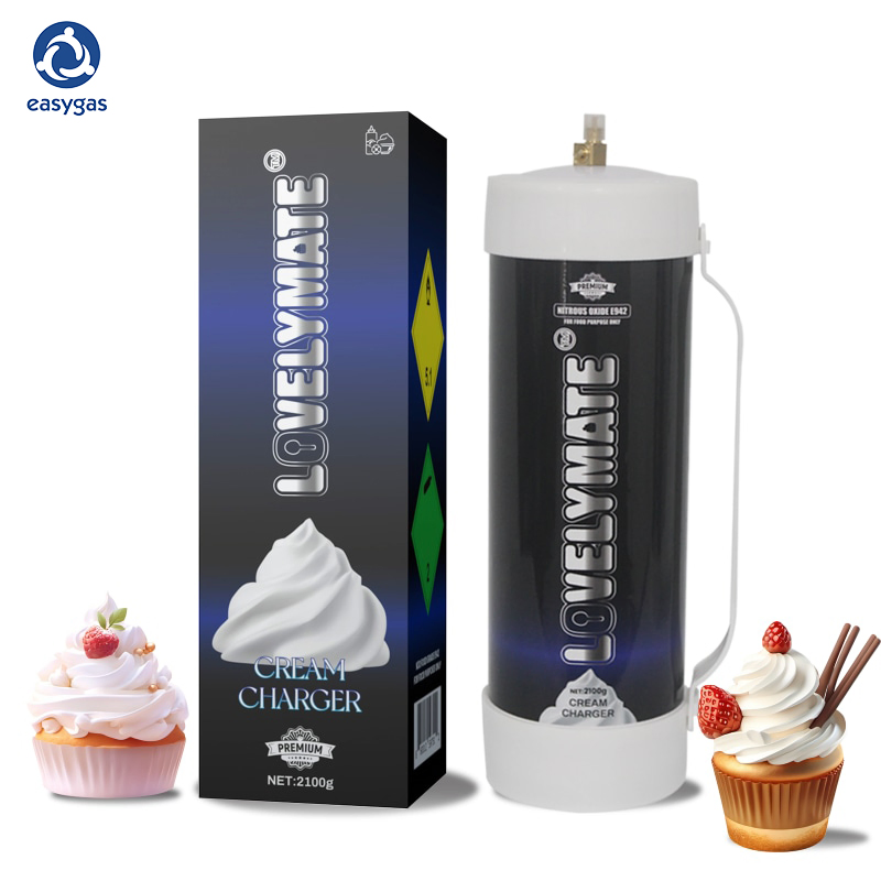 Wholesale N2o Gas Nitrous Oxide Food Grade 615g 2100g 3.3L Whipped Cream Charger Nitrous Oxide Gas Cylinders Fast Gas N2o Cream Chargers