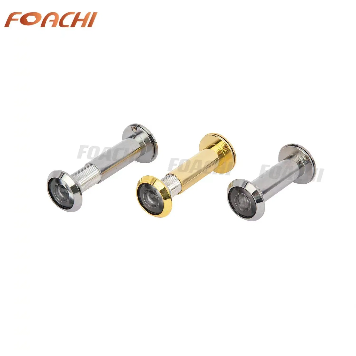 OEM DV11 Square Design Brass Door Viewer Wide Angle Peephole for Wooden Entrance Door