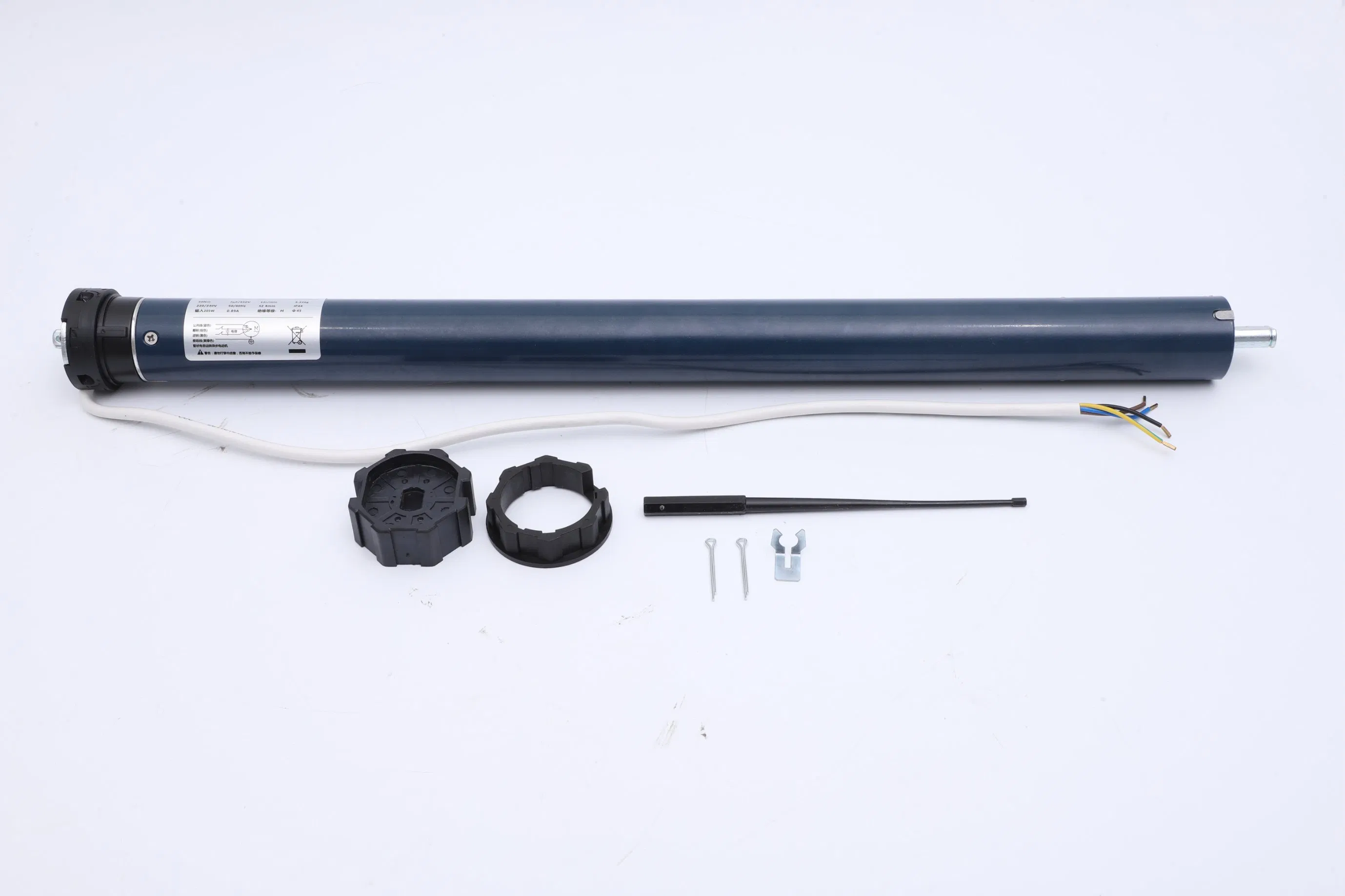 Powerful 45mm Standard Tubular Motor with Safety Clutch, Ideal for Wide Windows