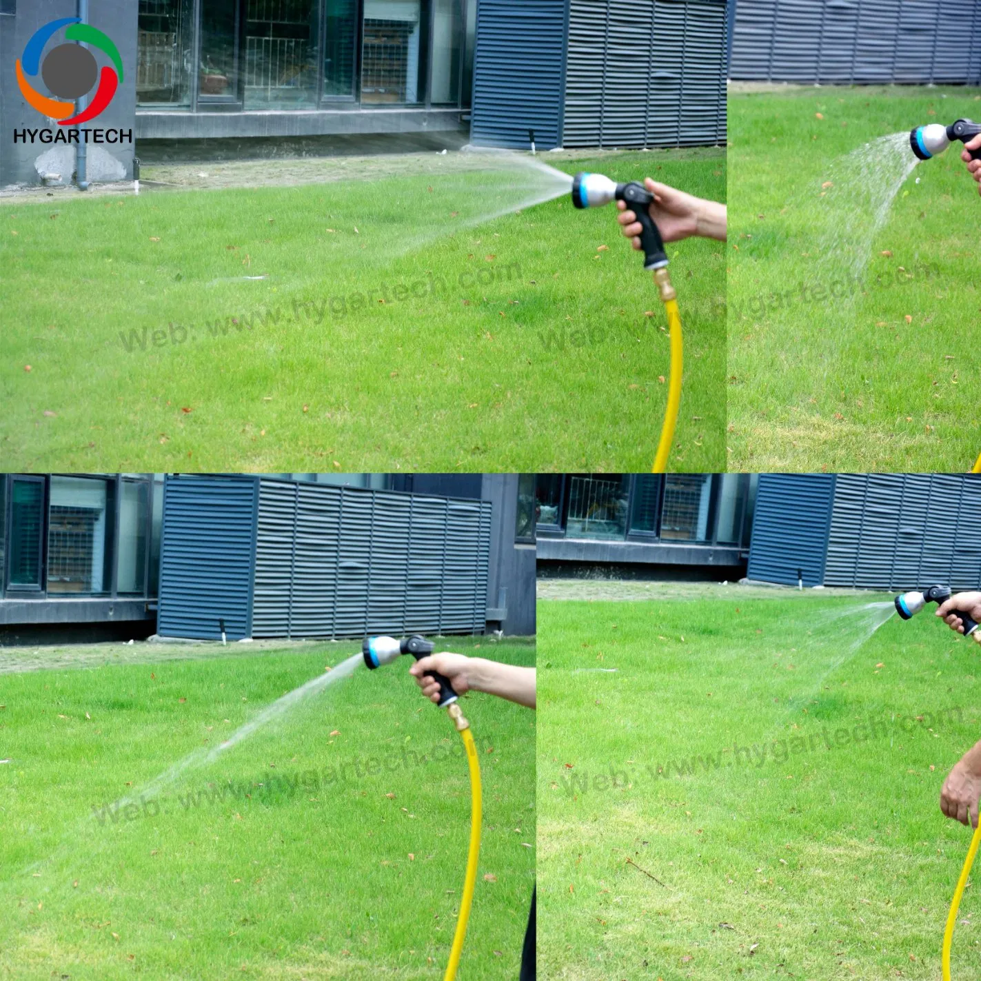 Металлическая насадка-пистолет для мойки высокого давления, 8 режимов