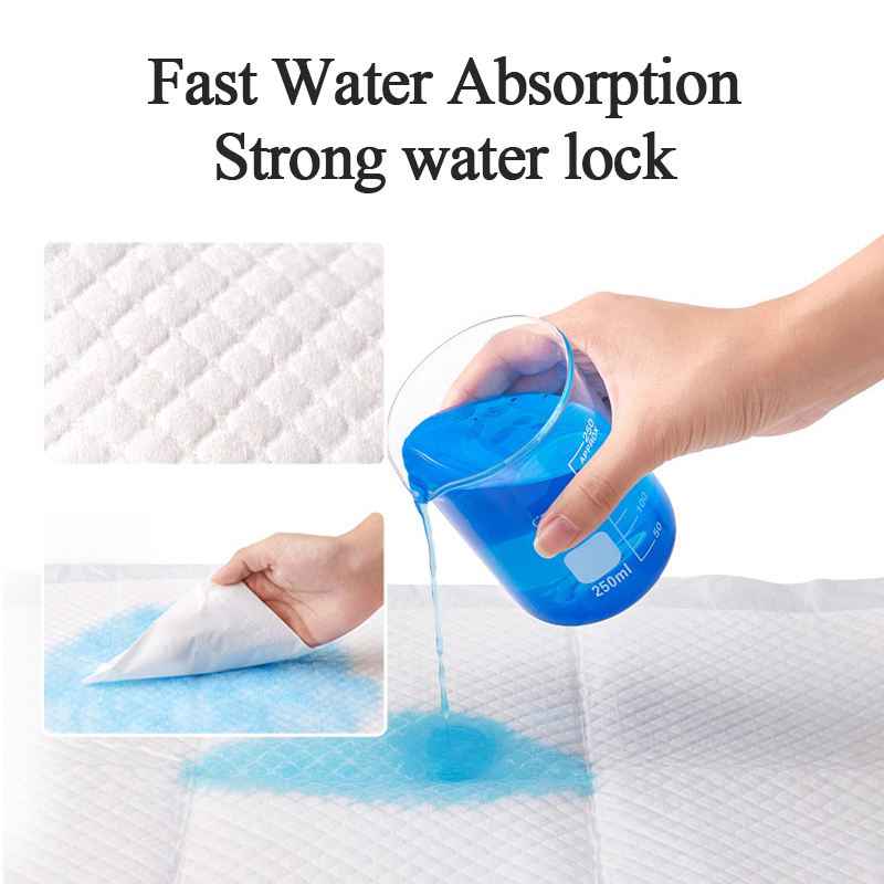 Home Care Product Disposable Changing Pad 75 Pack Blue Color
