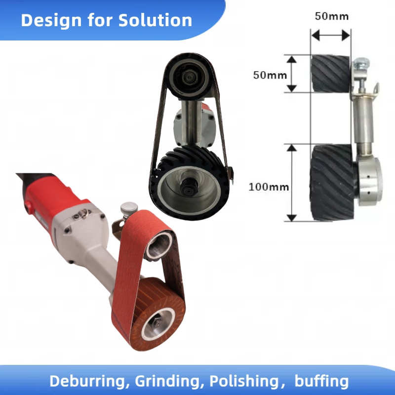 Industrial Belt Sander Steel Cabinet Grinding Machine Metal Surface Grinder Power Tool