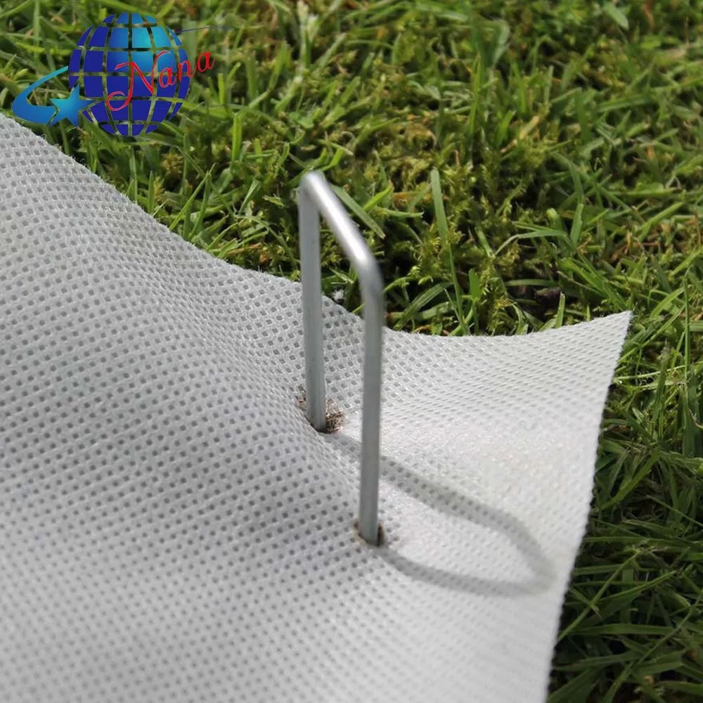 Hot Selling 6 Inch U Shape Galvanized Garden Staples / SOD Staples