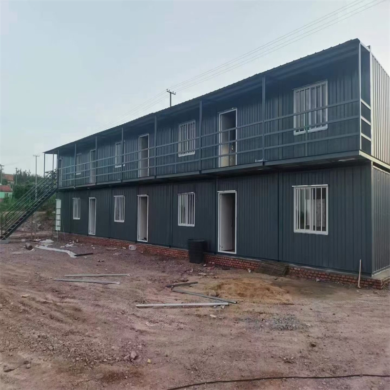 Fast Construction Worker Camp Low Cost Flat Pack Prefab House Modular Container Apartment