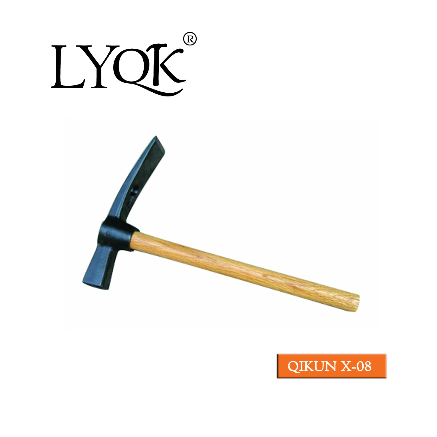 X-06 High Quality Rail Steel 65mn Agriculture Farm Garden Hardware Hand Tools Pick Head Mattock Pickaxe