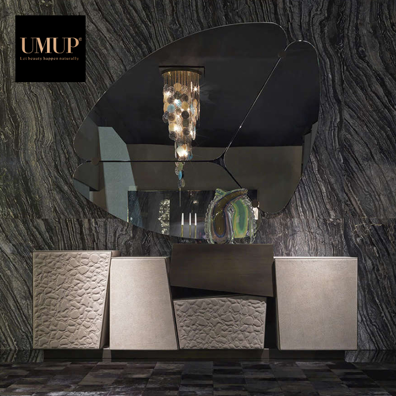 Мебель для гостиной деревянная тумба под ТВ система хранения