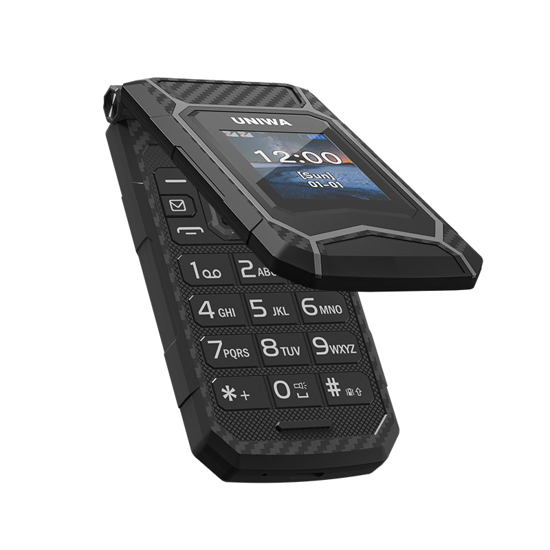 Кнопочный телефон Uniwa X29 2G, раскладушка, два слота для SIM