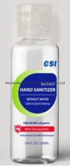 FDA Approved Factory Antibacterial Gel Antiseptic 75% Alcohol 100ml Hand Sanitizer