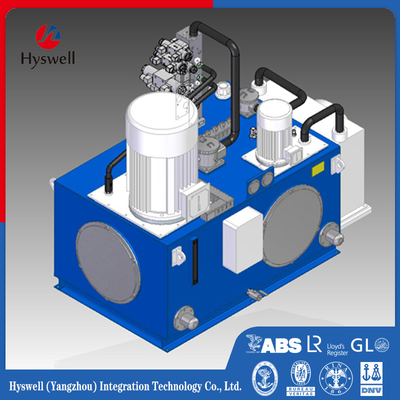 Гидравлическая силовая установка Hyswell для статического уплотнителя 12В