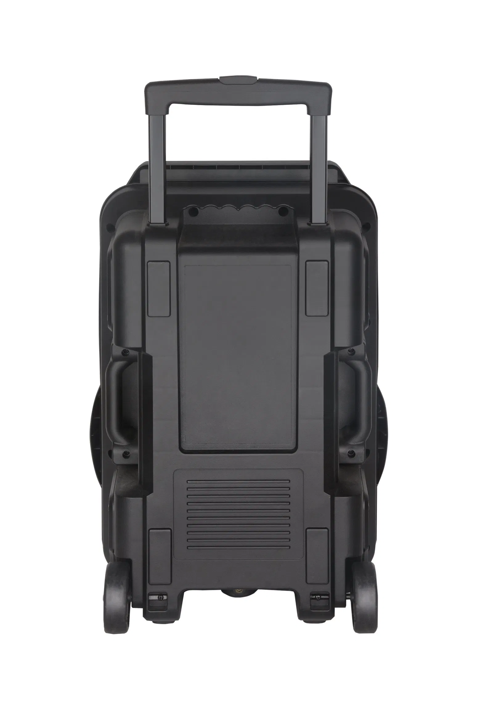 15 Inch Rechargeable Portable Bluetooth Active Speaker Trolley Colorful LED Lights