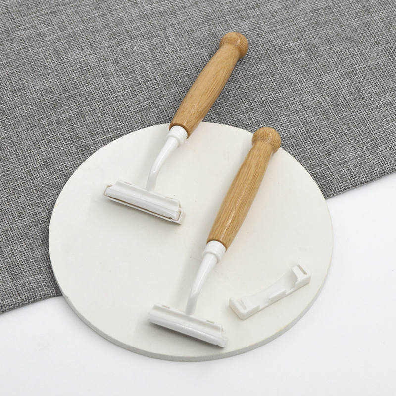 PLA Head 100% Biodegradable Bamboo Shaver