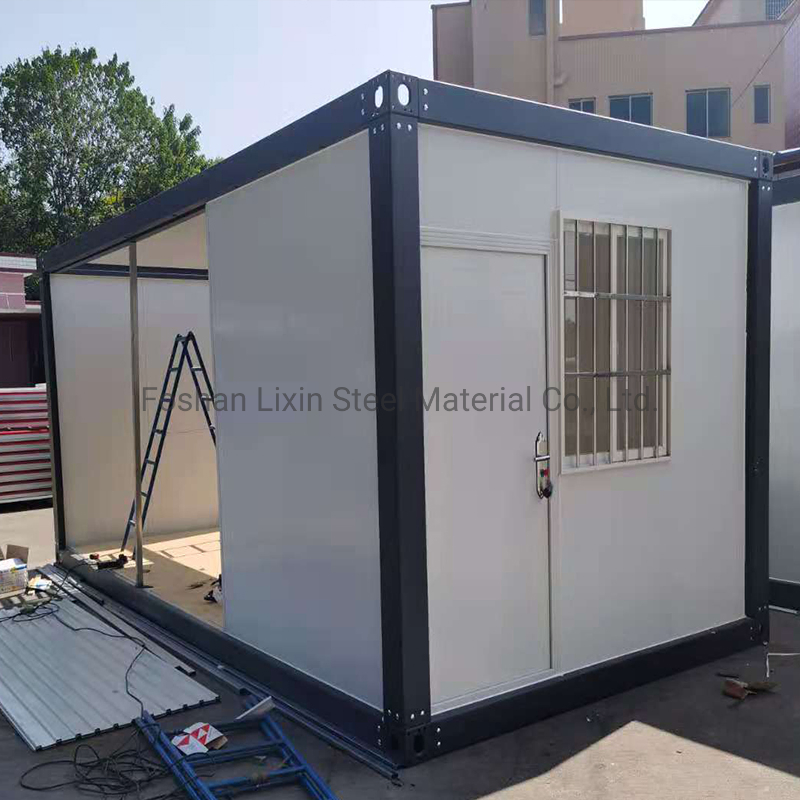 Rock Wool Steel Sandwich Panel Modular House Prefab Container Building
