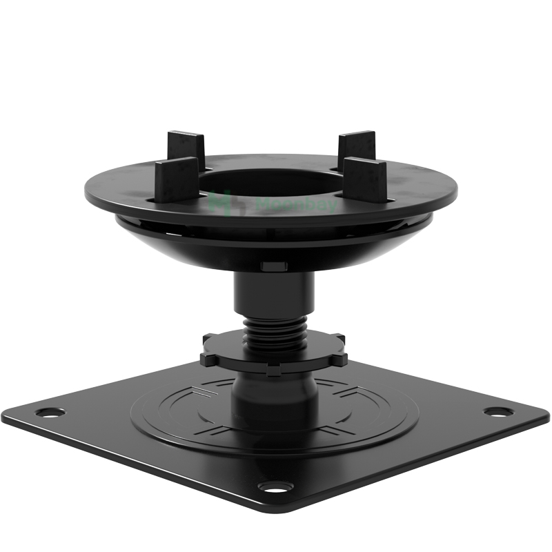 Non-Combustible Self-Leveling Paving Tile Steel Pedestal for Construction of Decked Areas