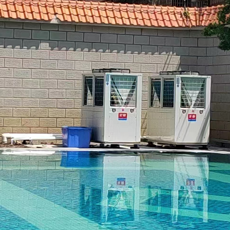 Ultra Low Temperature Air Energy Heat Pump 20p Output 2 Inches DN50 Used in School