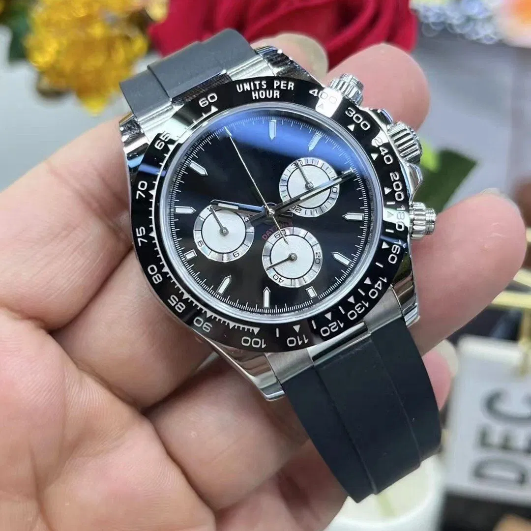 Top Imitation Brand of Men's Gifts for Wholesale Luxurious and Fashionable with Diamonds Men's Watches.
