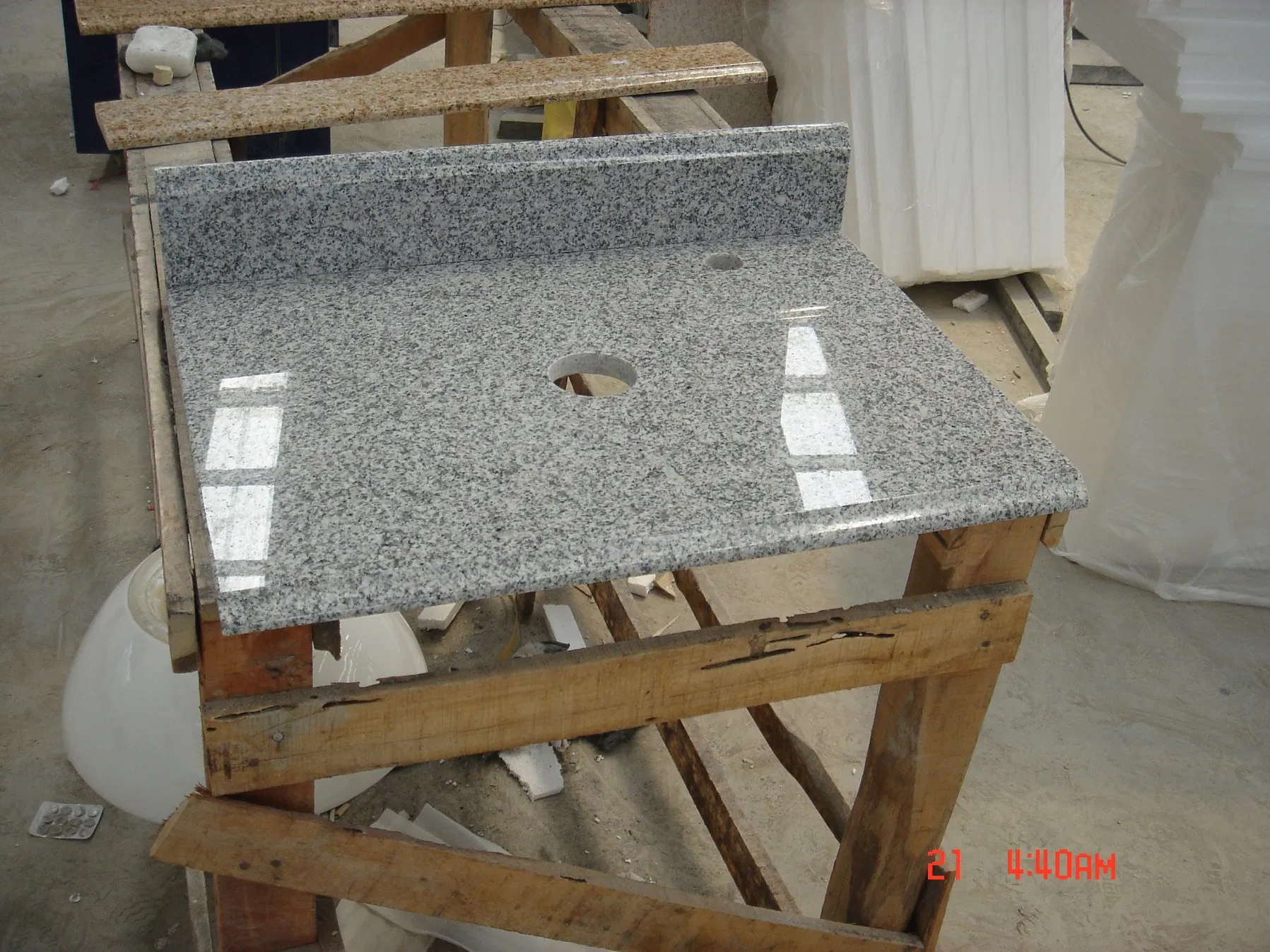 G603 Grey Granite Bathroom Vanity Tops for Sale