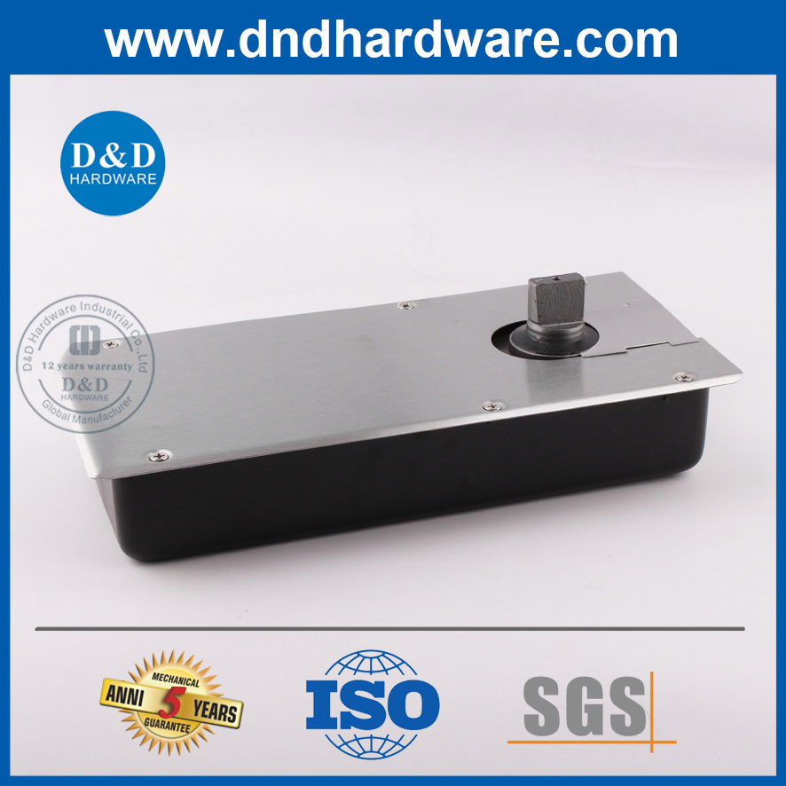 Glass Door Must Use Door Hardware Floor Spring with Stainless Steel Cover