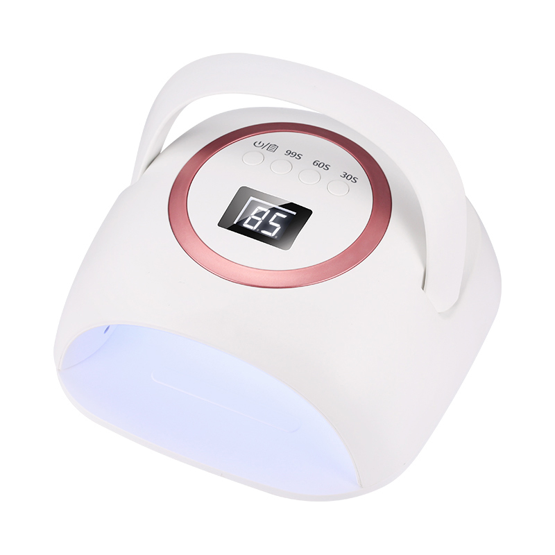 OEM/ODM Portable Rechargeable Cordless 72W UV Gel Nail Dryer 2 Hands UV LED Nail Lamp