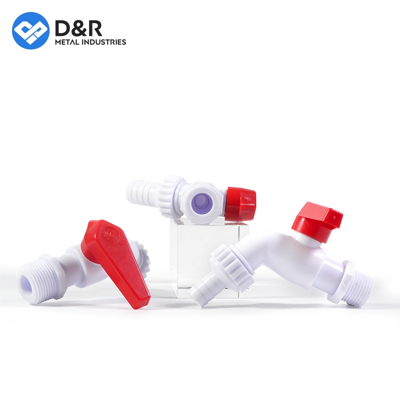 Пластиковый кран ПВХ 1/2 и 3/4 дюйма для кухни и сада