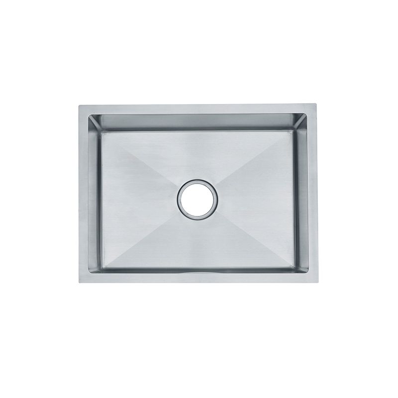 Modern Handmade Stainless Steel Single Bowl Bottom Installation Kitchen Sink Fregadero Cocina