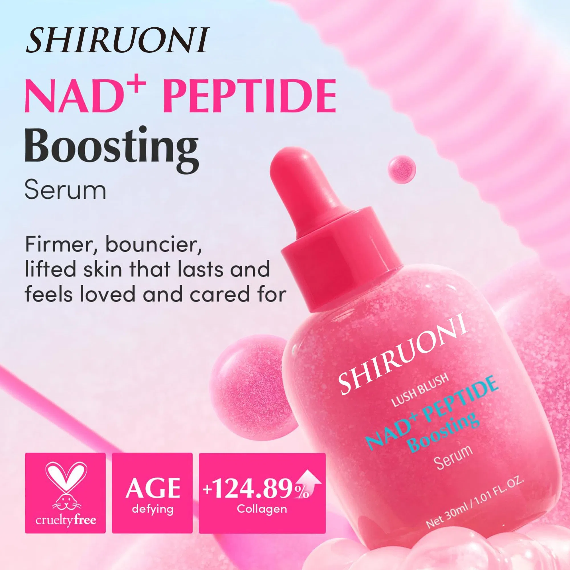 Nad+ Peptide Serum OEM - Anti-Aging Face Serum with Ceramides
