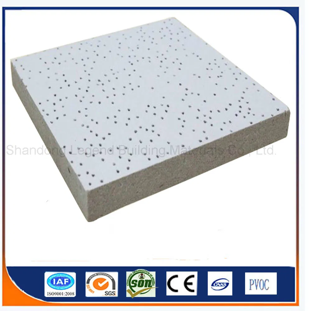 Suspended Mineral Fiber Ceiling Board/Minearl Wool Board