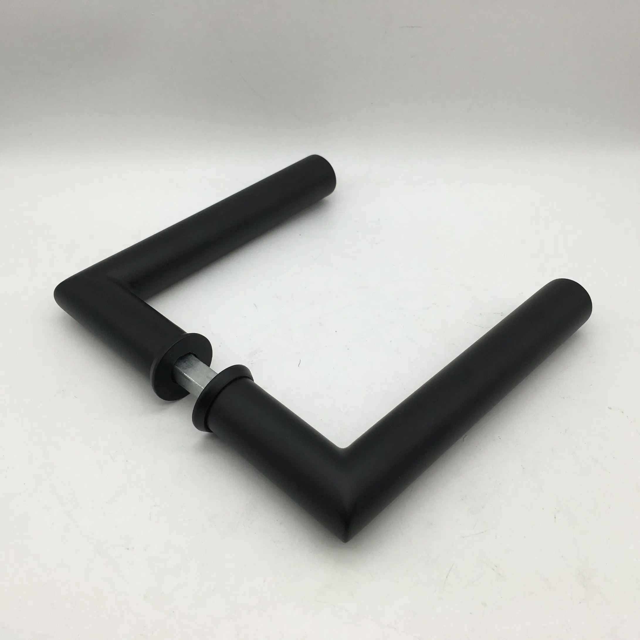 Beautiful Black Space Stainless Steel Door Handle for Interior Door