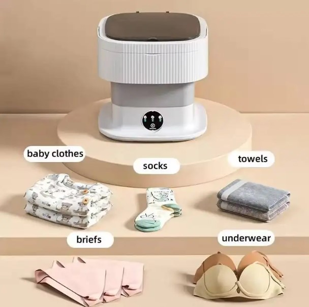 High Efficiency Portable Mini Wash Machine with Rotary Drying Function