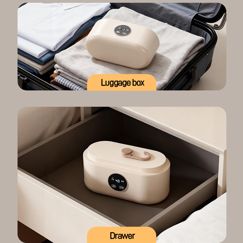 900W Compact Electric Portable Dryer for Fast and Efficient Drying