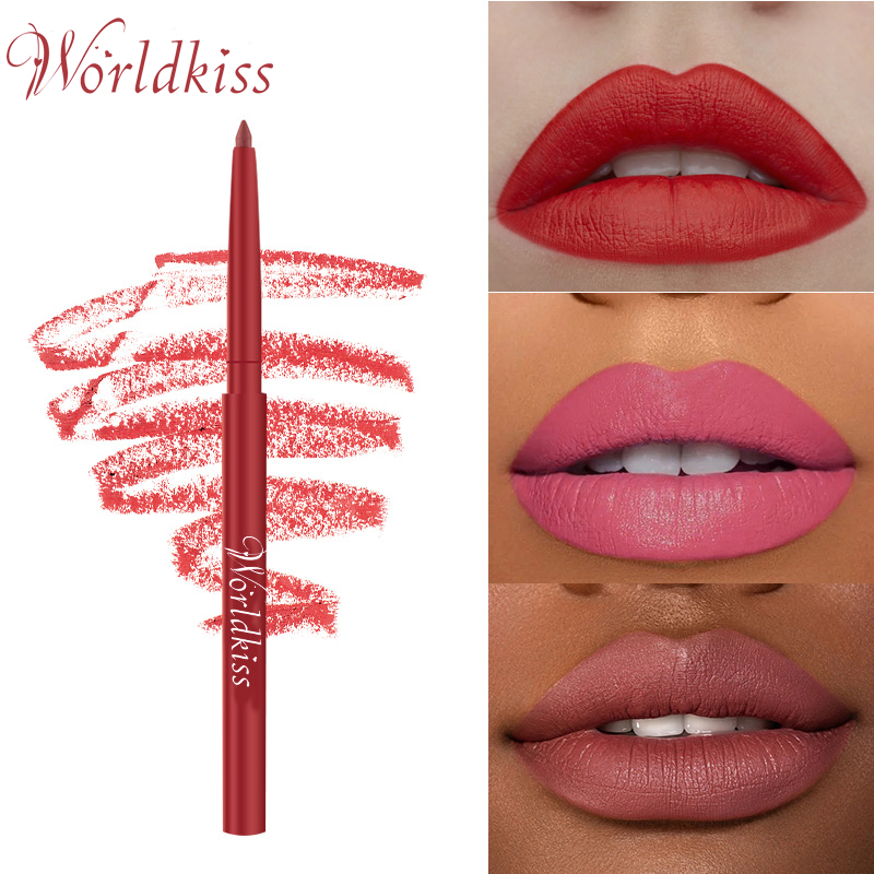 18 Colors Long Lasting Waterproof Smooth Matte Lip Liner Pencil Set