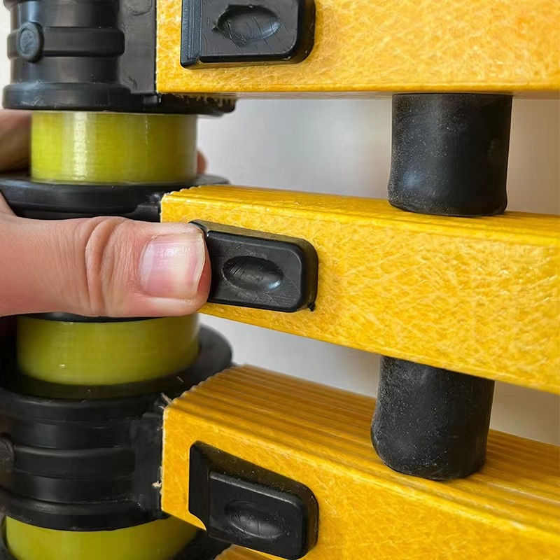 EXW Price FRP Material Telescopic Insulated Fishing Rod Ladder Climbing Ladder