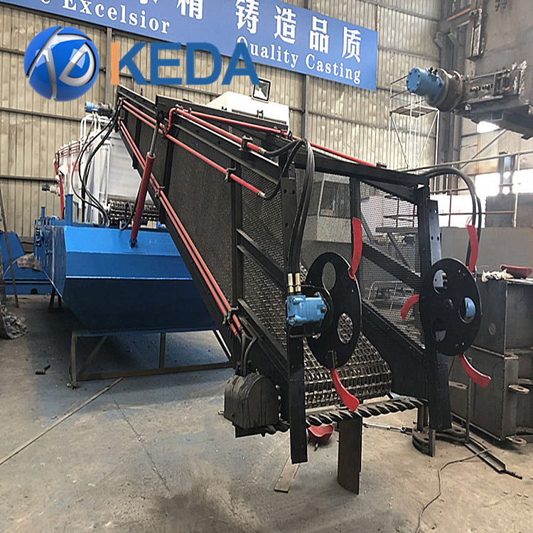 Малый полуавтоматический водный комбайн Keda для уборки водорослей