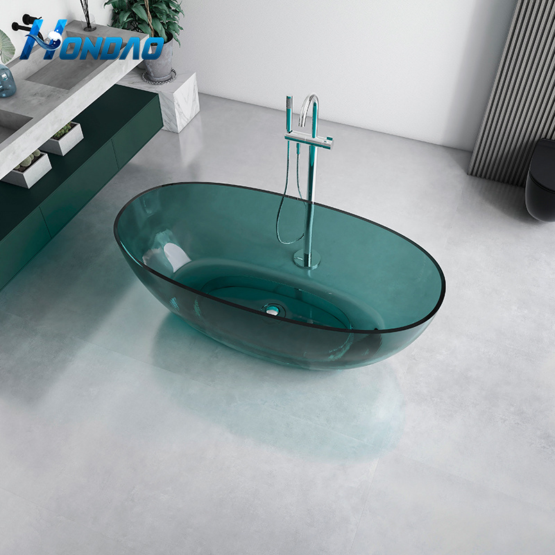 Бесподобная бесшовная ванна из искусственного камня