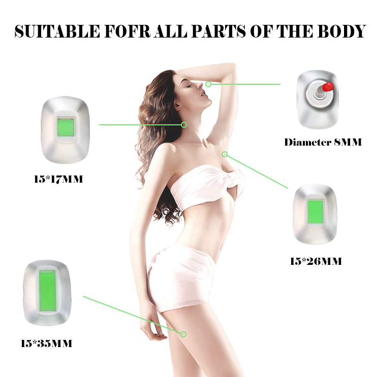 Man Bare Back Laser Hair Removal Titanium Laser Hair Removal Machine 3 Waves