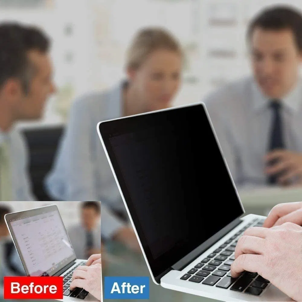 Anti Spy Anti Glare Removable Privacy Filter for MacBook 15.4 Inch Laptop Privacy Screen Protector