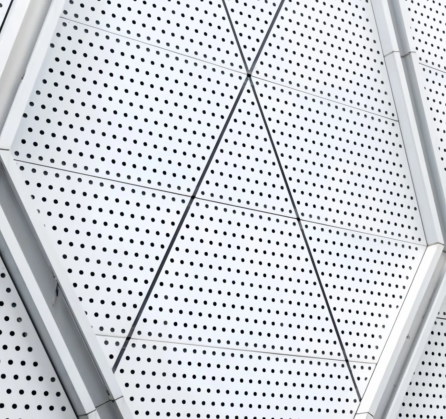 School Gym Room Customized Style Aluminum Honeycomb Micro Perforated Acoustic Panel