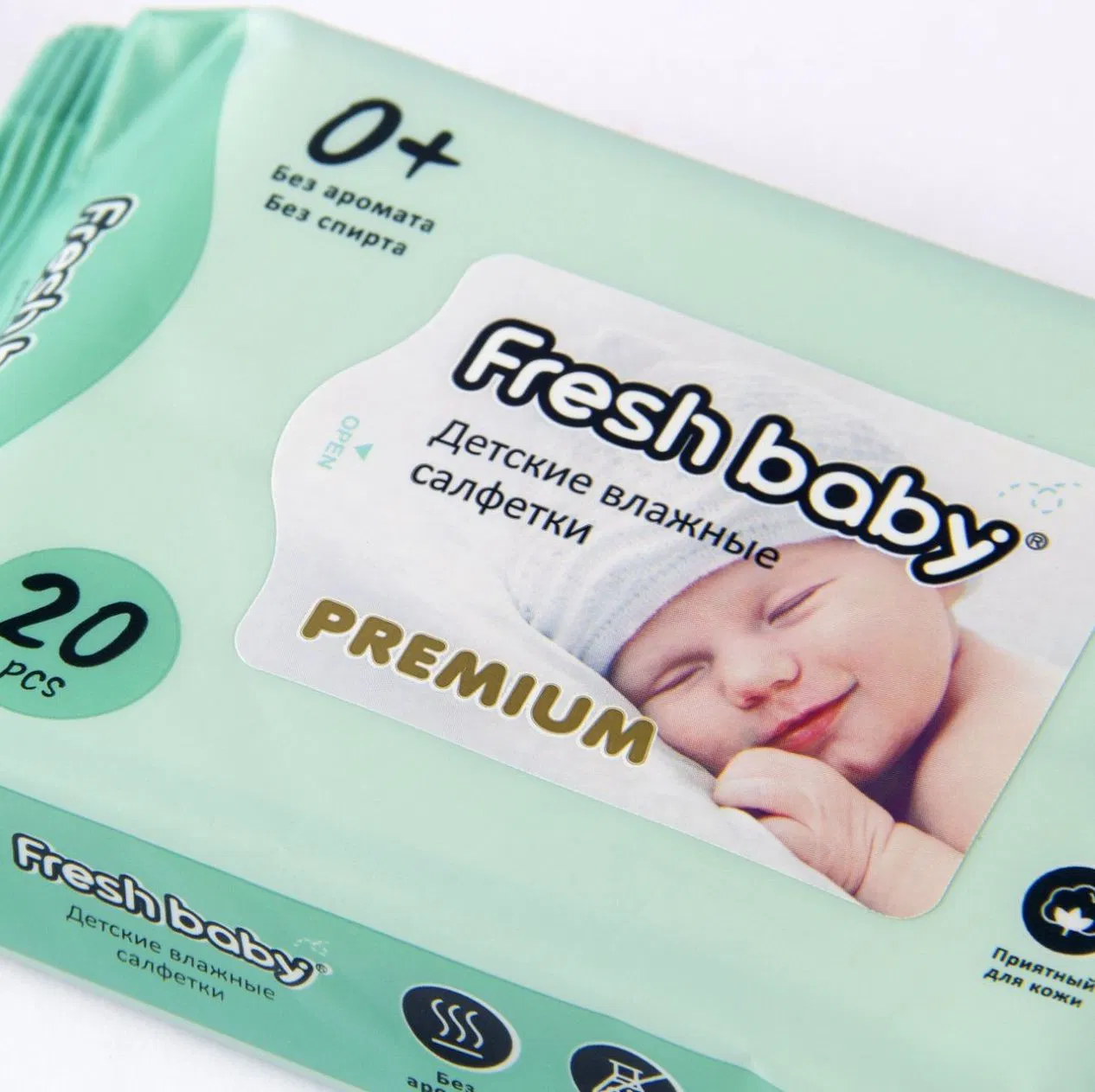 Freshbaby No Alcohol No Fluorescent Baby Wipes