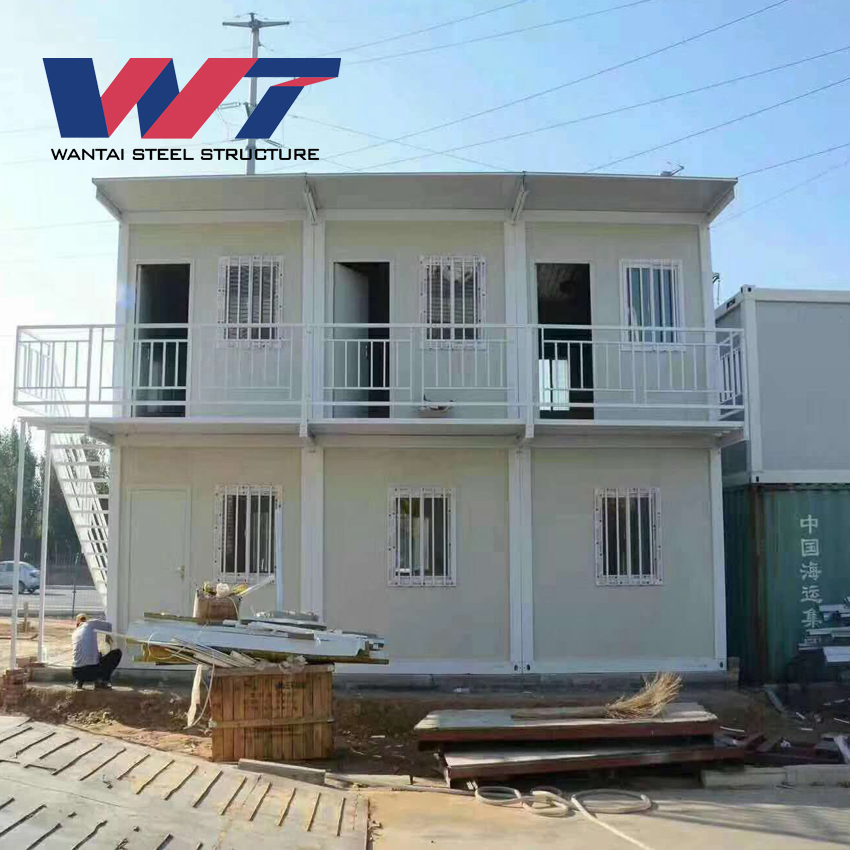 Sandwich Panel Material and Hotel Use Steel Container Homes High Quality Mobile Container House for Sentry Box House