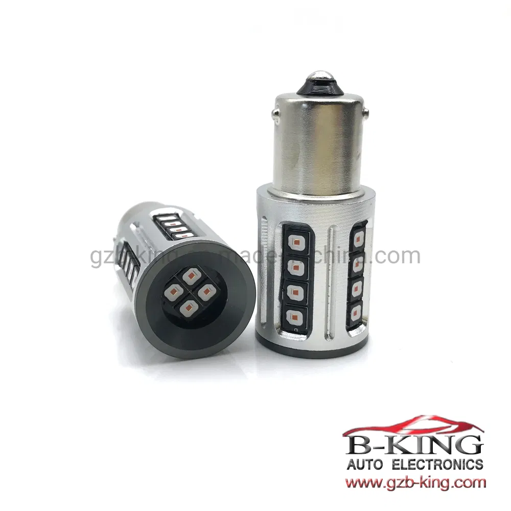 Светодиодная лампа указателя поворота BAU15s PY21W Amber