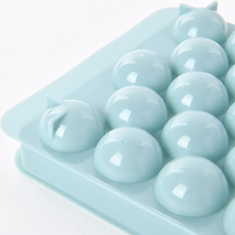 Форма для круглых ледяных шаров с крышкой, 12 ячеек