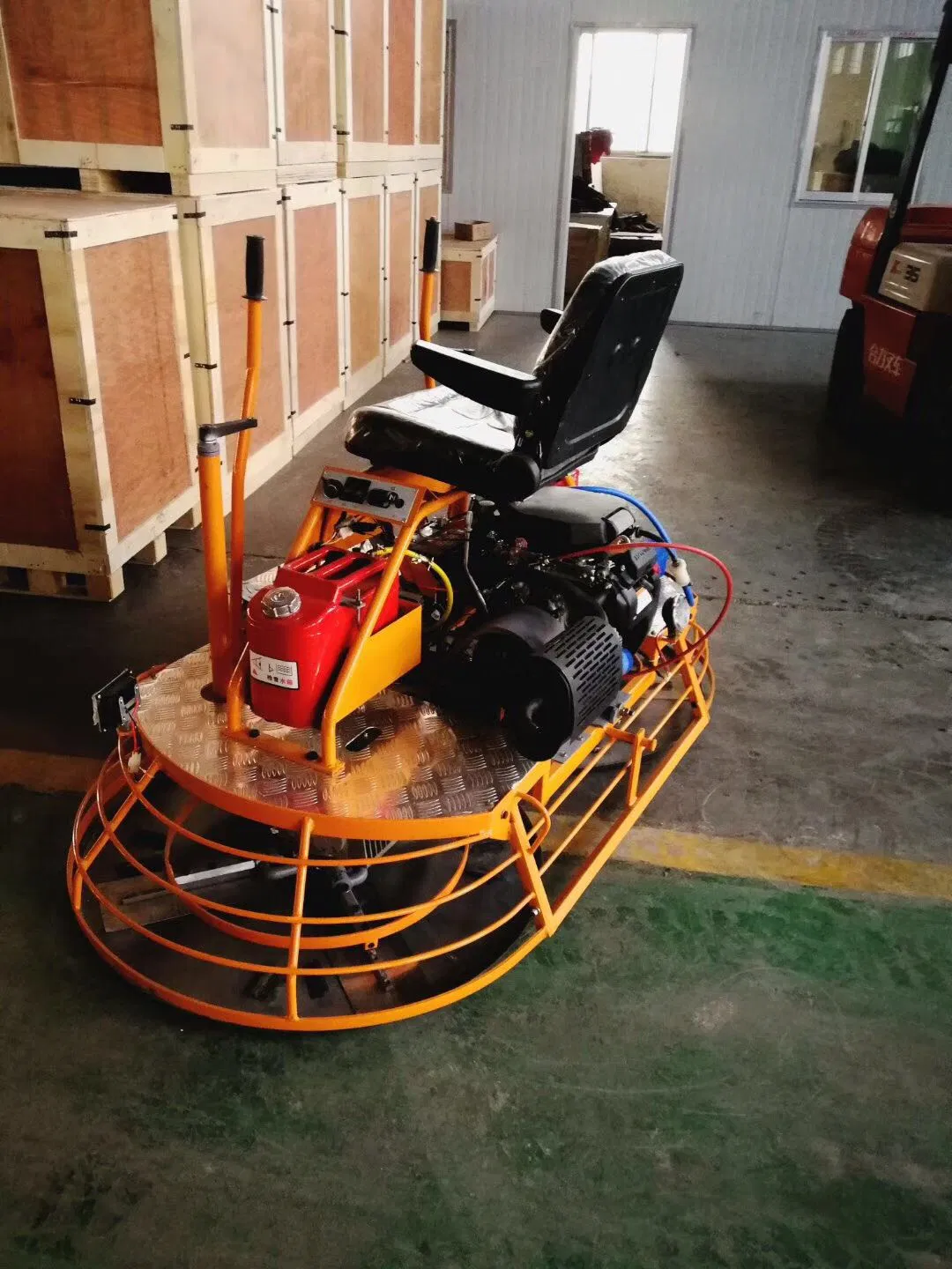 Good Use New Concrete Ride on Power Trowel