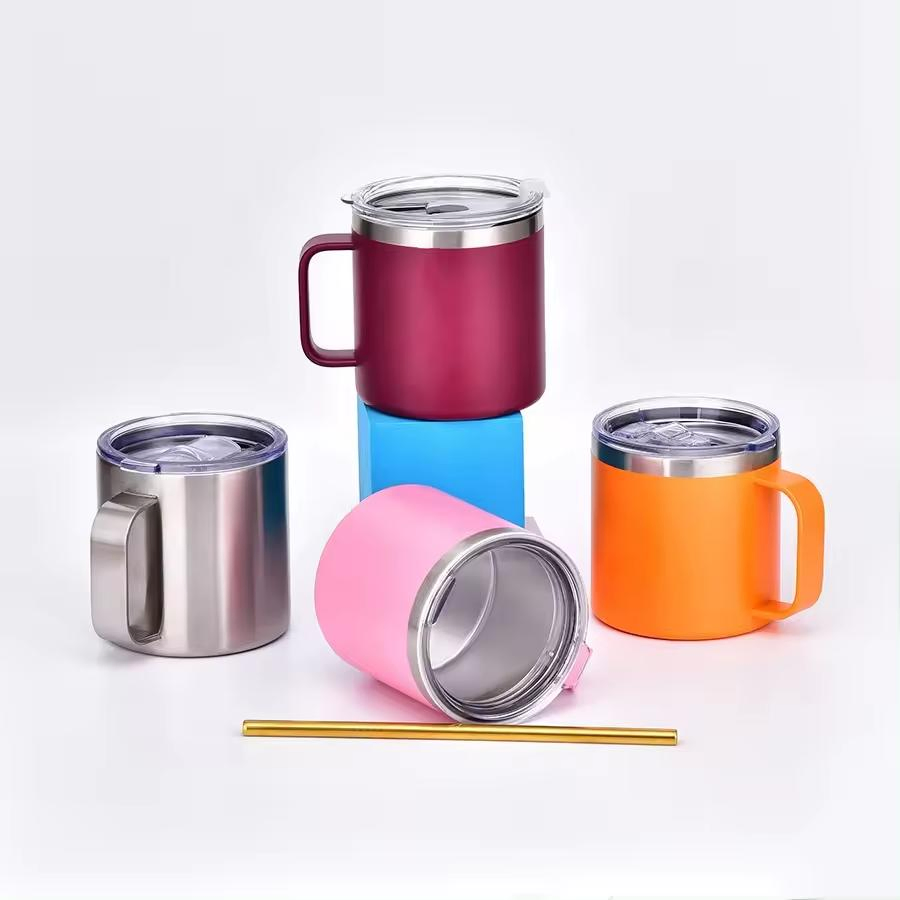 Термокружка из нержавеющей стали 14oz с крышкой