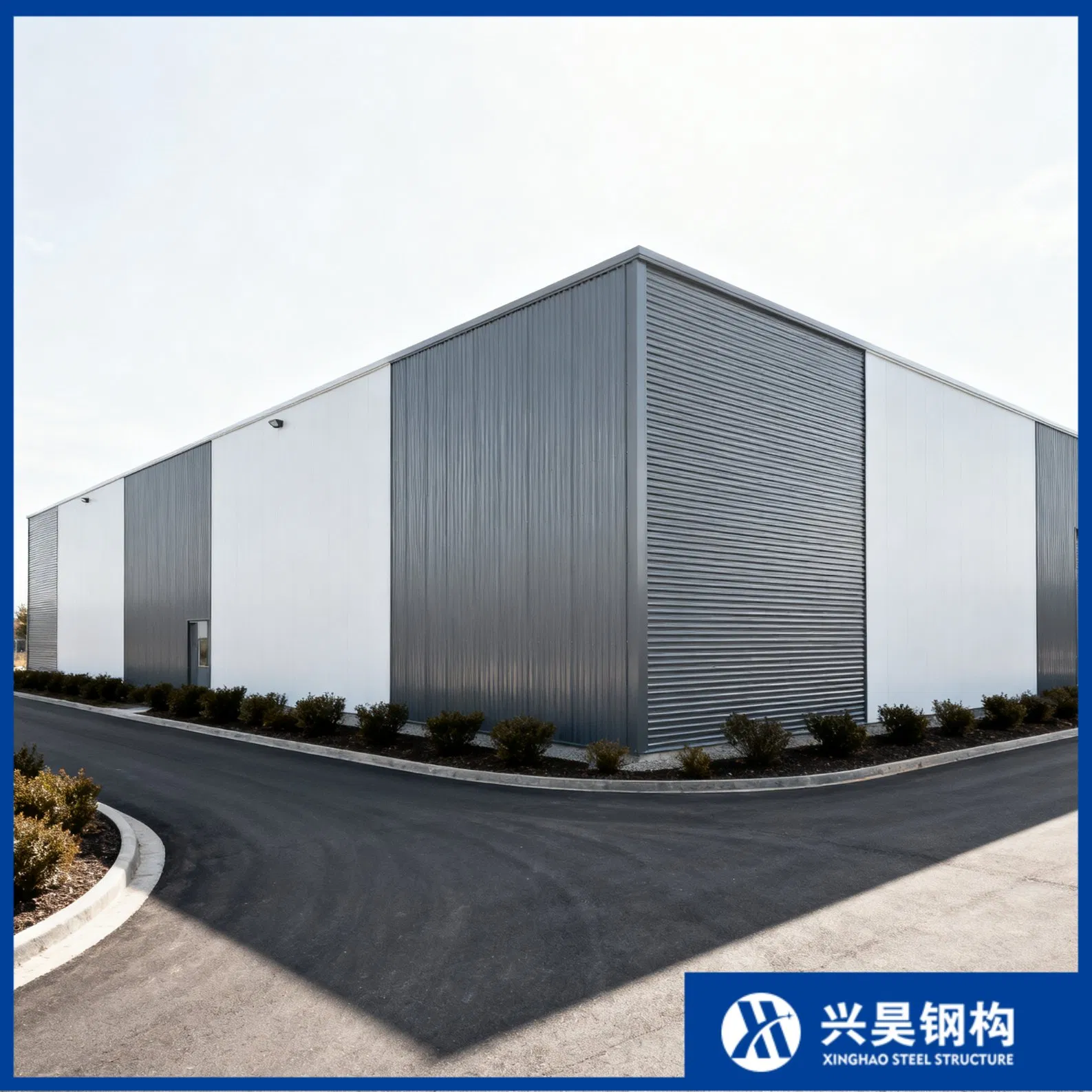 Pre-Galvanized Steel Column and Beam Plant Prefabricated/Prefab Industrial Metals Warehouse Heavy Steel Structure Workshop