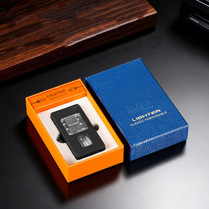 Dual Fire Intelligent Voice Controlled Induction Lighter with Switchable Flames