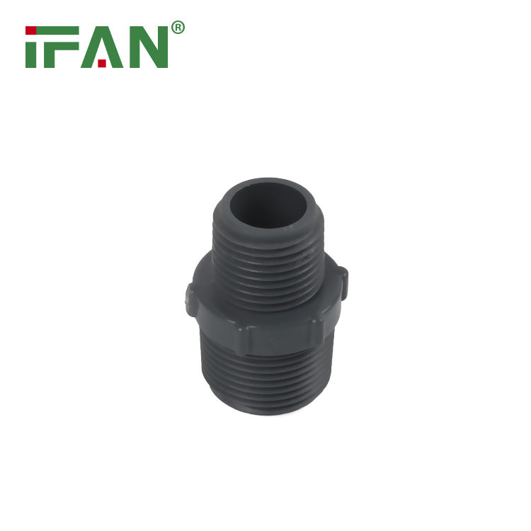 Ifan Factory Supply 4 Inch PVC Pipe Fittings 1 Inch NPT to PVC Pipe Fitting
