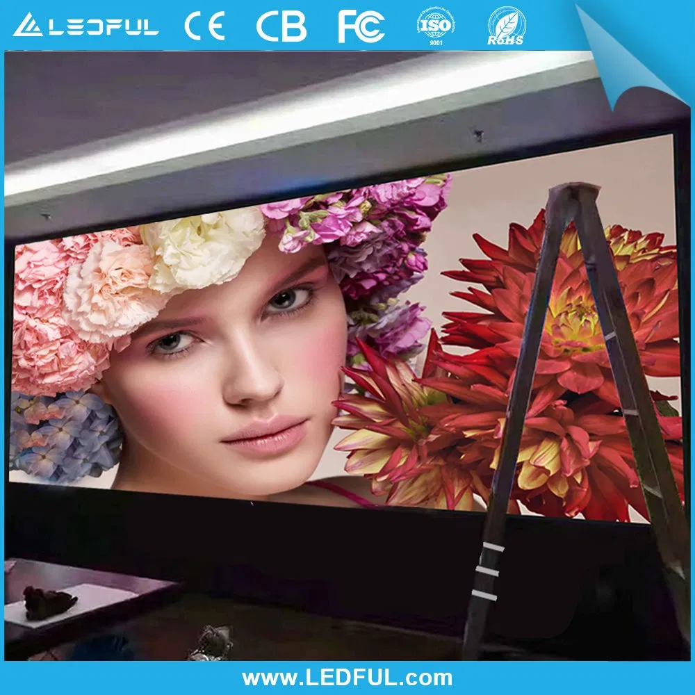 SMD P1.8 P2 P3 RGB Indoor Poster LED Advertising Machine WiFi Control LED Digital Display Screen