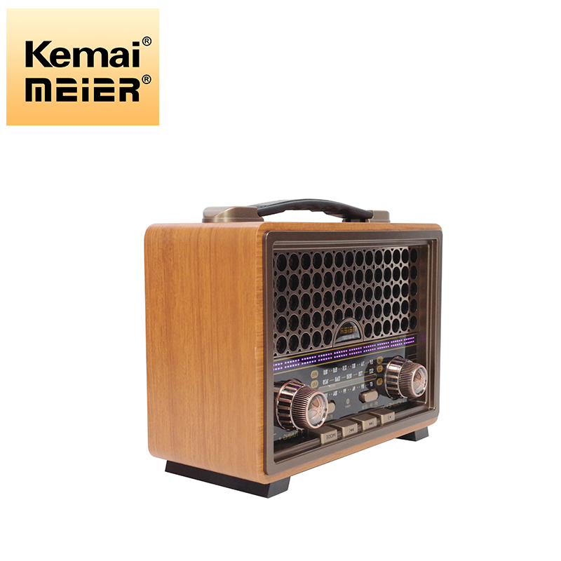 High Quality Low Price Retro FM Am Sw Radio Portable Rechargeable Radio Retro Wooden Bluetooth Radio From Fine Production Factory