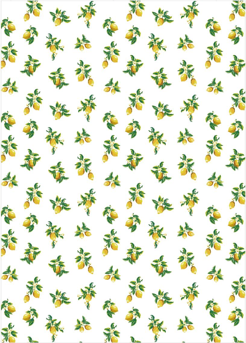 Lemon Tablecloth for Kitchen Dining Tabletop Decoration Parties Weddings Spring/Summer